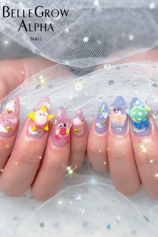 ３Dネイル