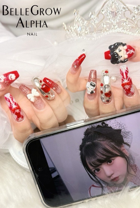 推しキャラネイル