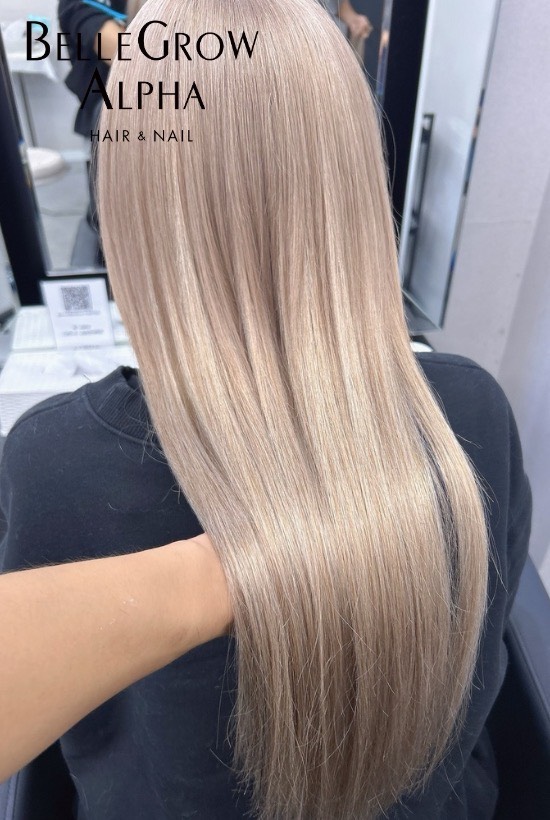 カラー+エクステ