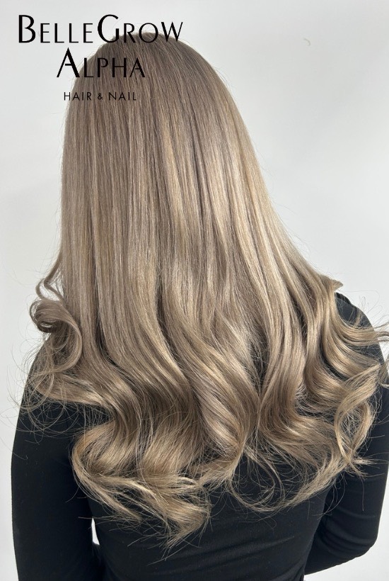 カラー+エクステ