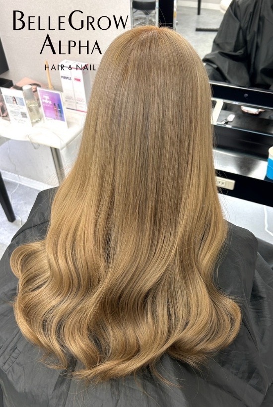 カラー+エクステ