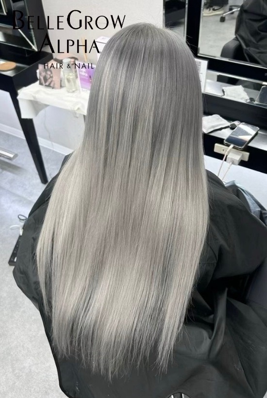 カラー+エクステ