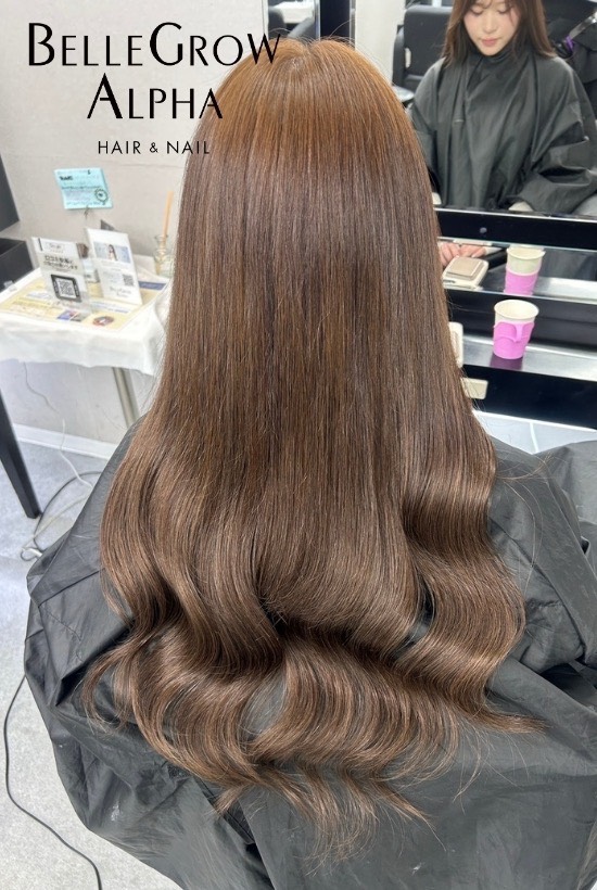 カラー+エクステ