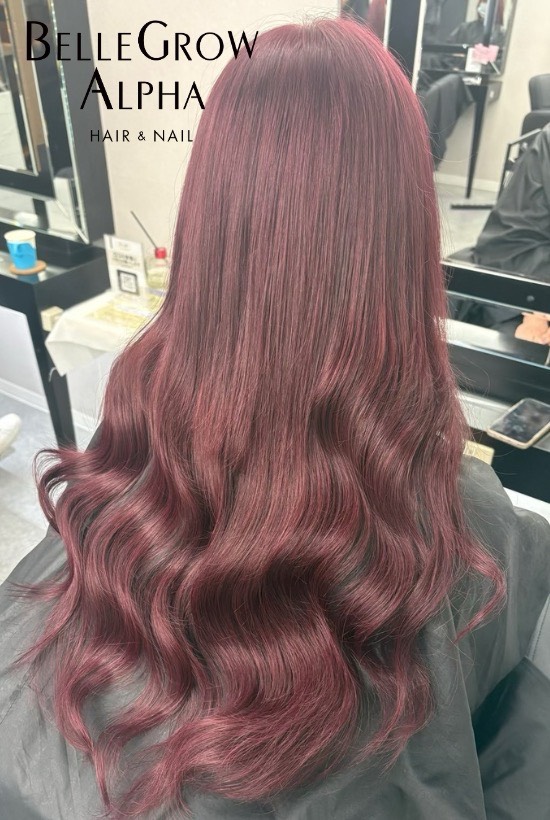 カラー+エクステ