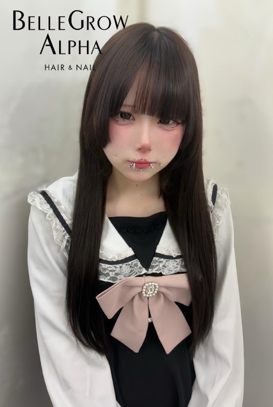 カラー+エクステ