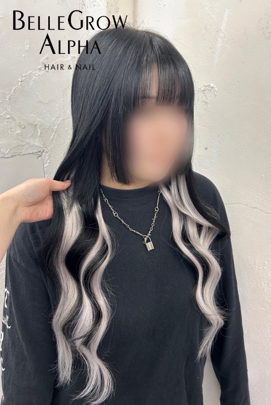 カラー+エクステ