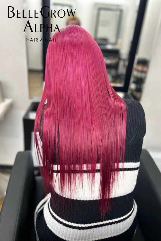 カラー＋エクステ