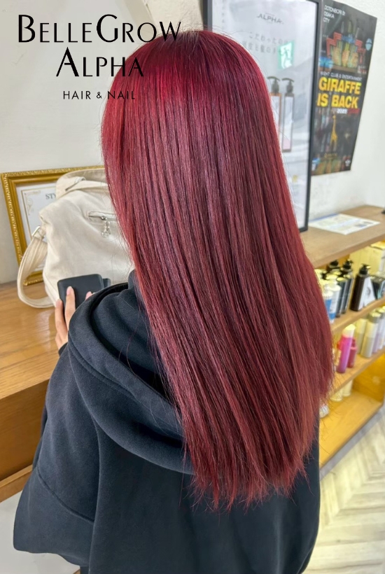 カラー＋エクステ